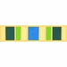 Armed Forces Service Medal Ribbon Lapel Pin
