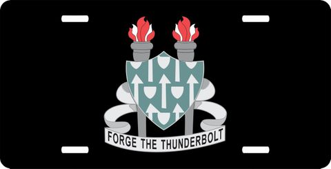 Armor Cavalry Brigade PatchLicense Plate