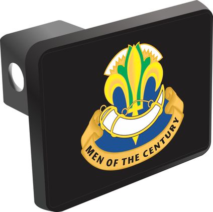 Army 100th Training Division Unit Crest Hitch Cover