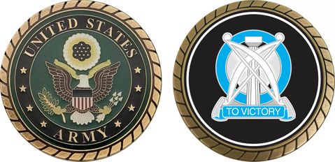 Army 102nd ARCOM Division Unit Crest Challenge Coin