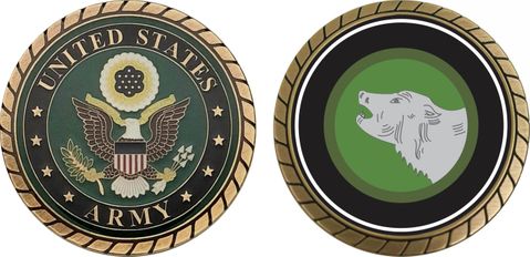 Army 104th Training Division Challenge Coin