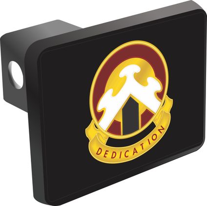 Army 107th Transport Brigade Unit Crest Hitch Cover