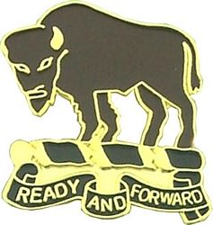 Army 10th Cavalry Regiment 1" Lapel Pin
