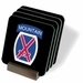 Army 10th Infantry Mountain Division Coasters - Set of 4