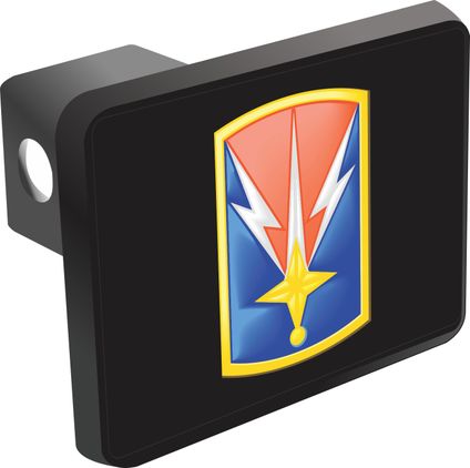 Army 1107th Signal Brigade Patch Hitch Cover