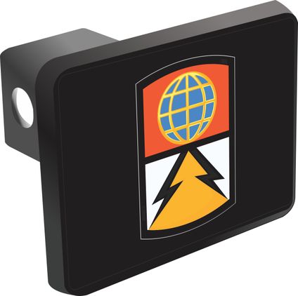 Army 1108th Signal Brigade Patch Hitch Cover
