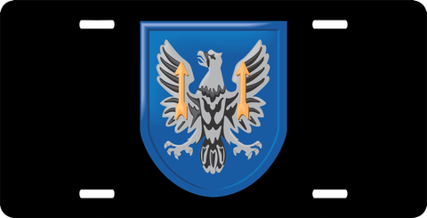 Army 11th Aviation Brigade License Plate