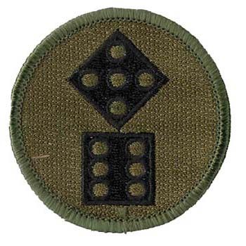 Army 11th Corps 2" Subdued Military Patch