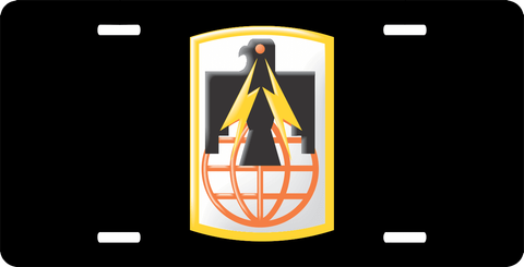 Army 11th Signal Brigade License Plate