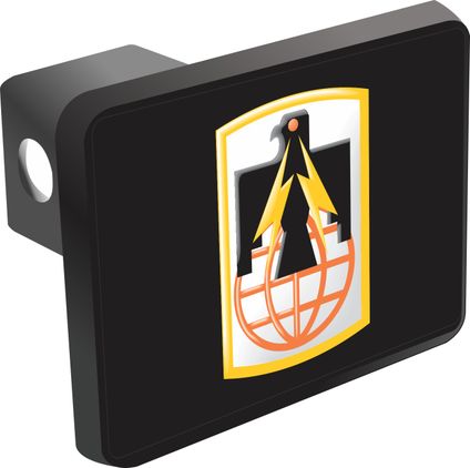 Army 11th Signal Brigade Patch Hitch Cover