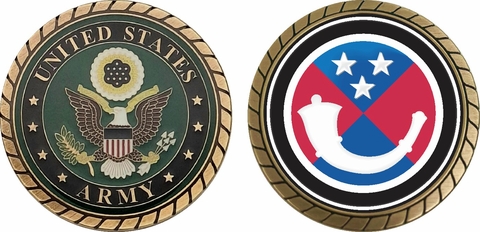 Army 125th Reserve Command Challenge Coin