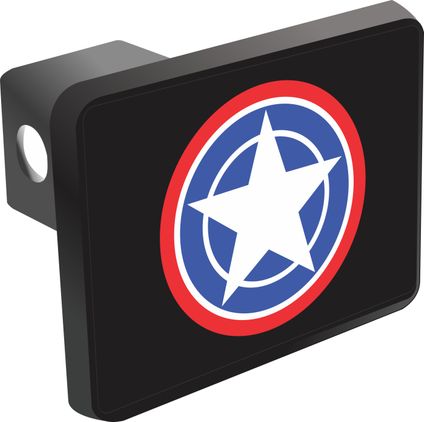 Army 12th Support Brigade Patch Hitch Cover