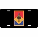 Army 135th Field Artillery Brigade License Plate