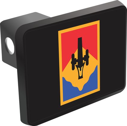 Army 135th Field Artillery Brigade patch Hitch Cover