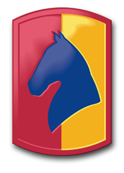 Army 138th Field Artillery Brigade Vinyl Transfer Decal