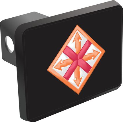 Army 142nd Signal Brigade Patch Hitch Cover