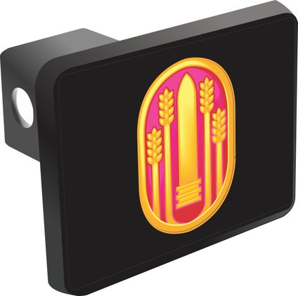 Army 147th Field Artillery Brigade Patch Hitch Cover