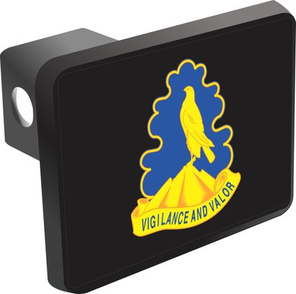 Army 157th Infantry Brigade Unit Crest Hitch Cover