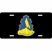 Army 157th Infantry Brigade Unit Crest License Plate