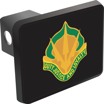 Army 15th Military Police Brigade Unit Crest Hitch Cover