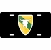 Army 163rd Armored Brigade Montana License Plate