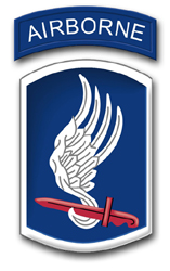 Army 173rd Airborne Brigade Vinyl Transfer Decal