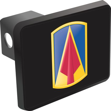 Army 177th Armor Brigade Patch Hitch Cover