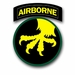 Army 17th Airborne Division Patch World War II Decal