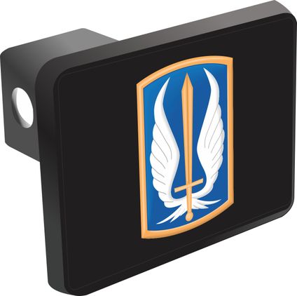 Army 17th Aviation Brigade Patch Hitch Cover