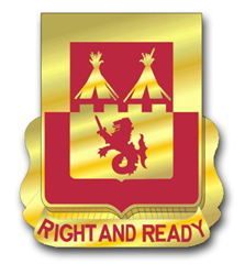 Army 183rd Field Artillery Division Unit Crest Vinyl Transfer Decal