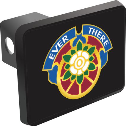 Army 184th Transport Brigade Unit Crest Hitch Cover