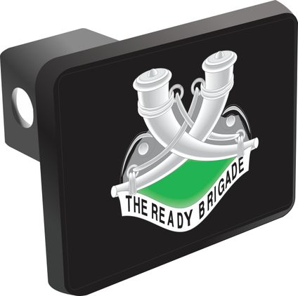 Army 187th Infantry Brigade Unit Crest Hitch Cover