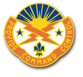 Army 187th Signal Brigade New York Unit Crest Vinyl Transfer Decal