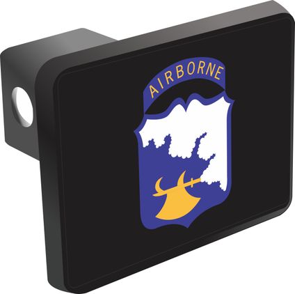 Army 18th Airborne Division World War II Hitch Cover
