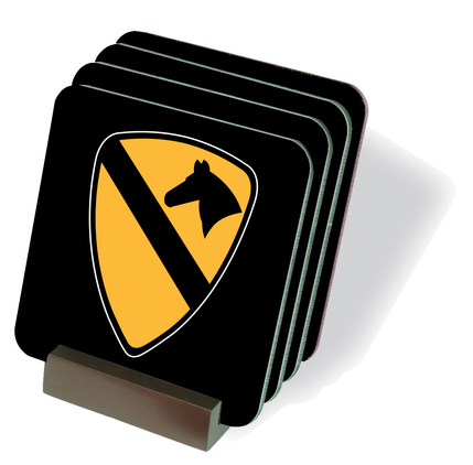 U.S. Army 1st Cavalry  Coasters - Set of 4