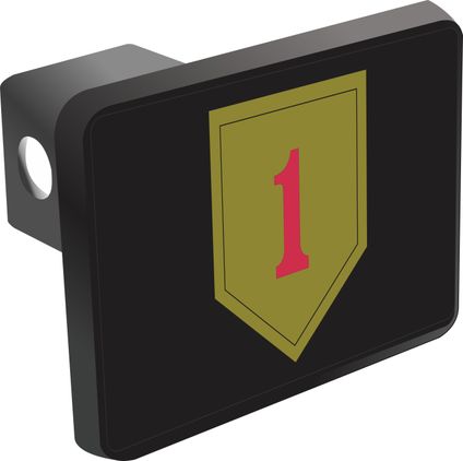 Army 1st Infantry Division Hitch Cover