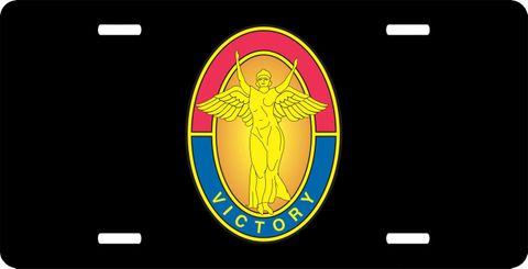 Army 1st Infantry Division Unit Crest  License Plate