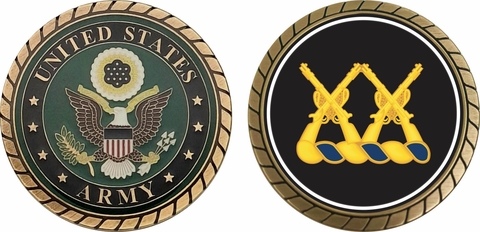 Army 20th Infantry Regiment Unit Crest Challenge Coin