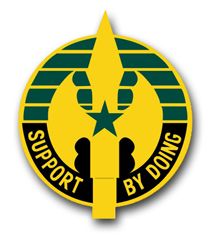 Army 220th Military Police Brigade Unit Crest Vinyl Transfer Decal