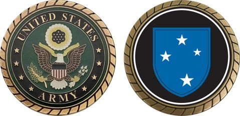 Army 23rd Infantry Division Challenge Coin