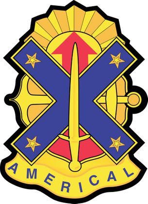 Army 23rd Infantry Division Unit Crest Vinyl Transfer Decal