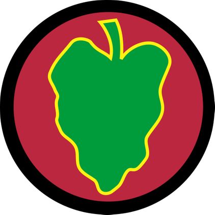 Army 24th Mech Infantry Division Patch Vinyl Transfer Decal