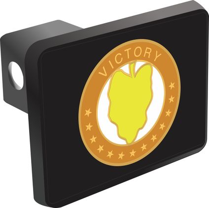 Army 24th Mech Infantry Division Unit Crest Hitch Cover