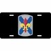 Army 256th Infantry Brigade Louisiana License Plate