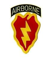 Army 25th Airborne Lapel Pin