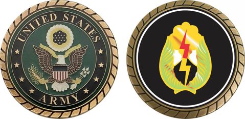 Army 25th Infantry Division Unit Crest Challenge Coin