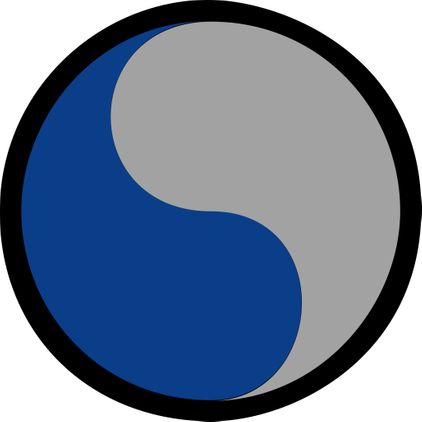 Army 29th Infantry Division Patch Vinyl Transfer Decal