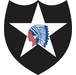 Army 2nd Infantry Division Patch Vinyl Transfer Decal