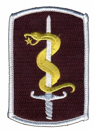 Army 30th Medical Brigade 2.5" Class A Military Patch