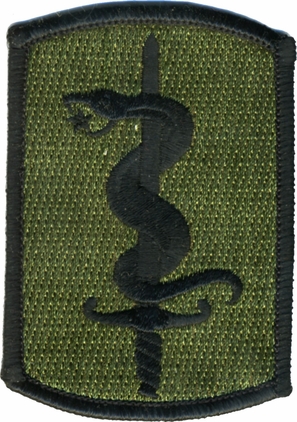 Army 30th Medical Brigade 2.5" Subdued Military Patch